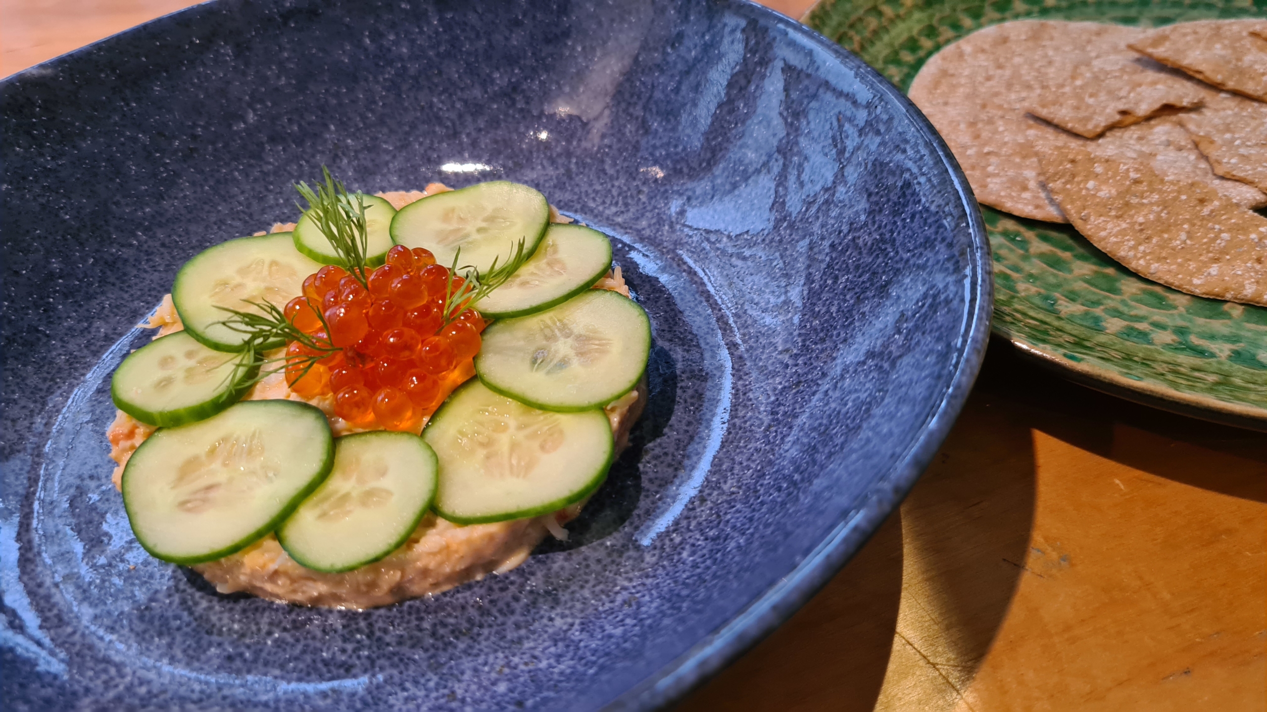 Dressed Crab with Cucumber