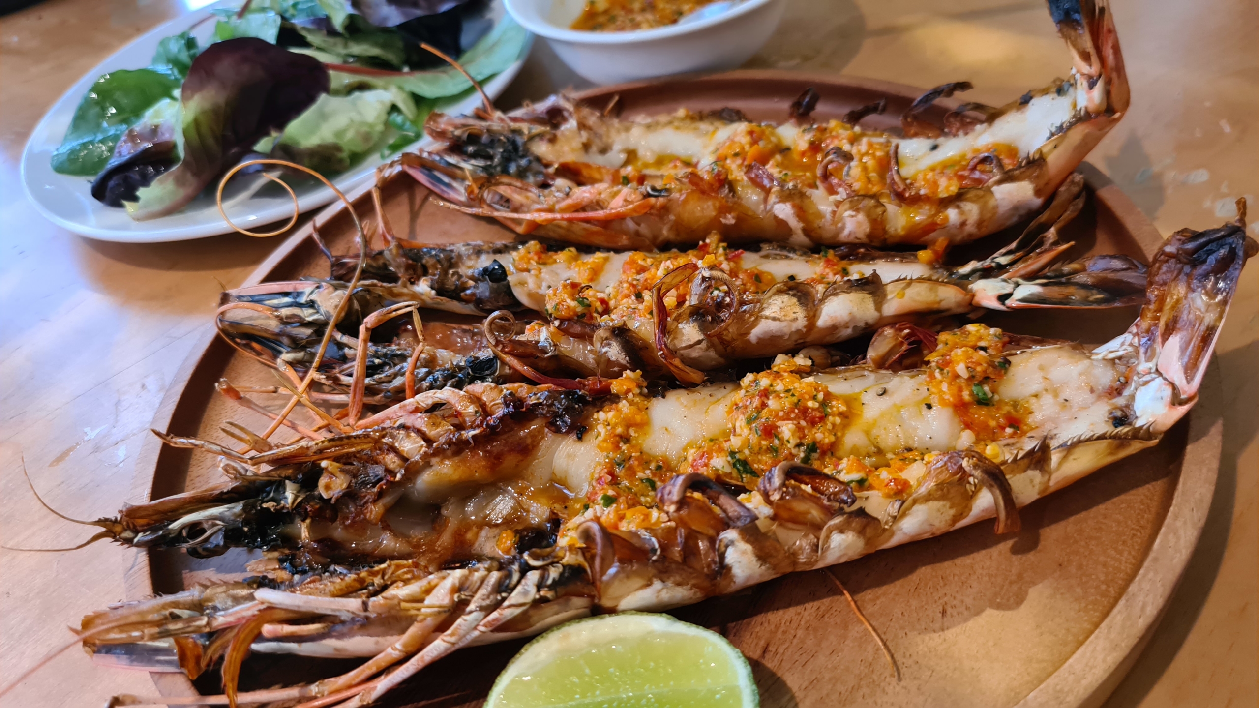 Tiger Prawns, Red Pesto